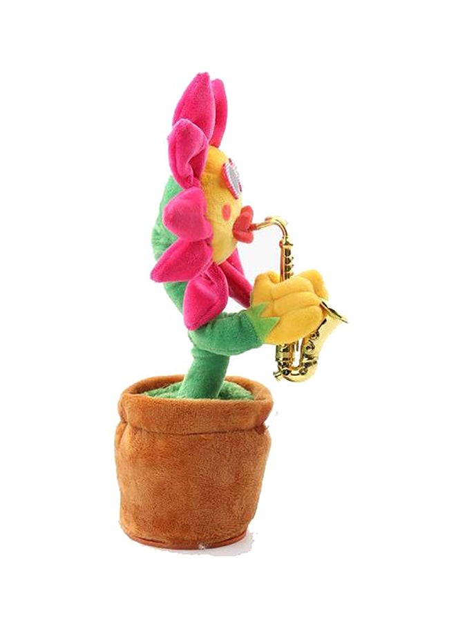Unique Music Singing And Dancing Saxophone Sunflower Funny Creative Electric Toys - Image 3