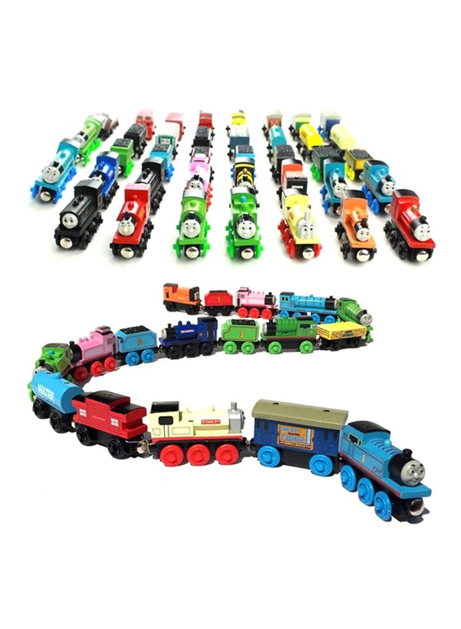 Unique 30-Pieces The Wooden Model Of Thomas Small Train Multicolour - Image 2