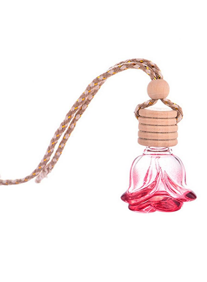 Hanging  Bottle For Air Freshener Red