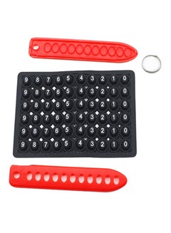 Bluelans DIY Anti-Lost Phone Number Mark Keychain  - Image 1