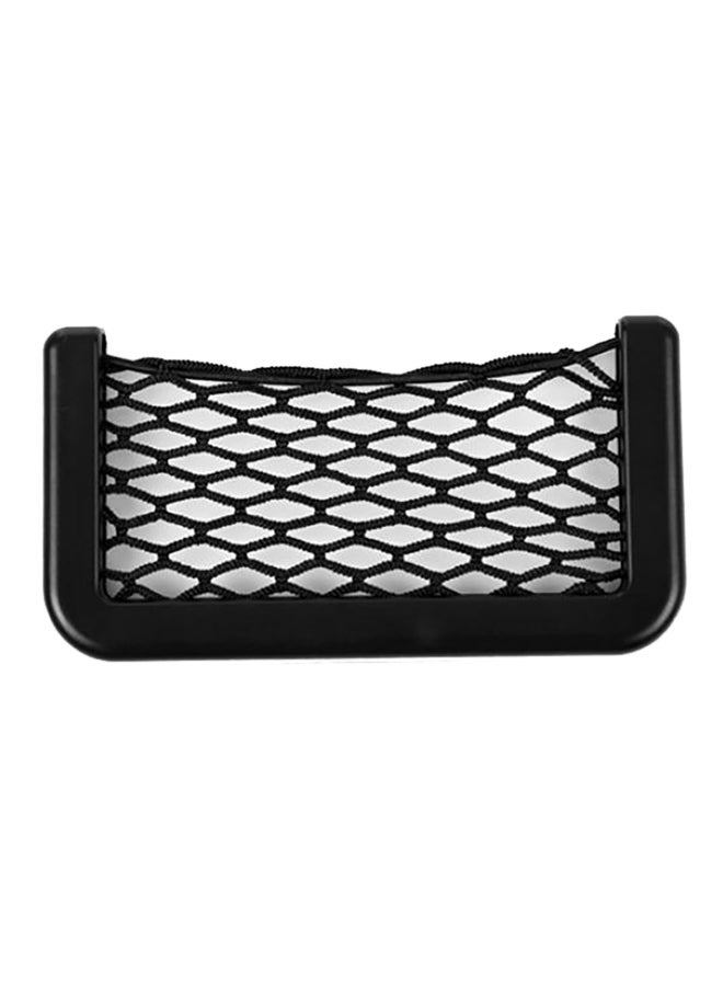 بلولانز جيب تخزين وتنظيم يناسب جميع الأجهزة لحمل الهاتف في السيارة مصنوع من النسيج الشبكي - Image 1