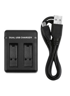 Generic USB Battery Charger With Dual Charging Slots And USB Cable For GoPro Hero 5/6 Black  - Image 4