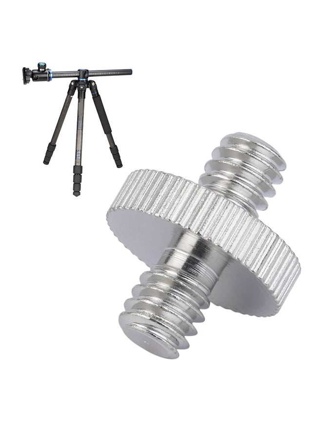Male Camera Screw For Tripod Mount Silver - Image 1