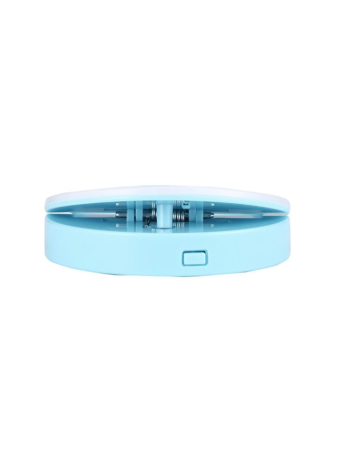 Generic - Ultra Wide Angle Upgrade Len Light Portable Selfie Ring Lamp Blue - Image 1