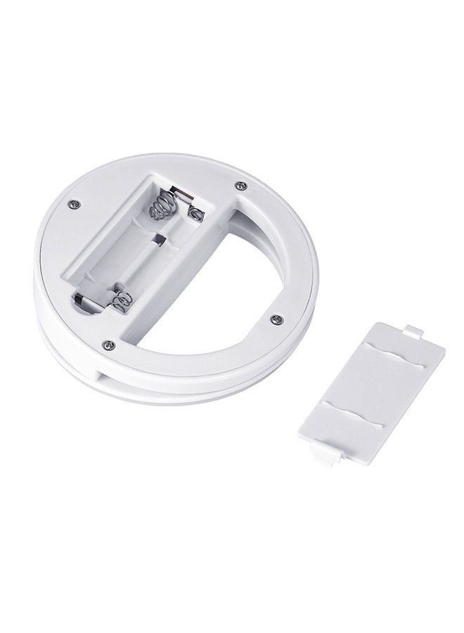 حلقة ضوء فلاش محمولة بمصابيح LED ماكرو أبيض - Image 3