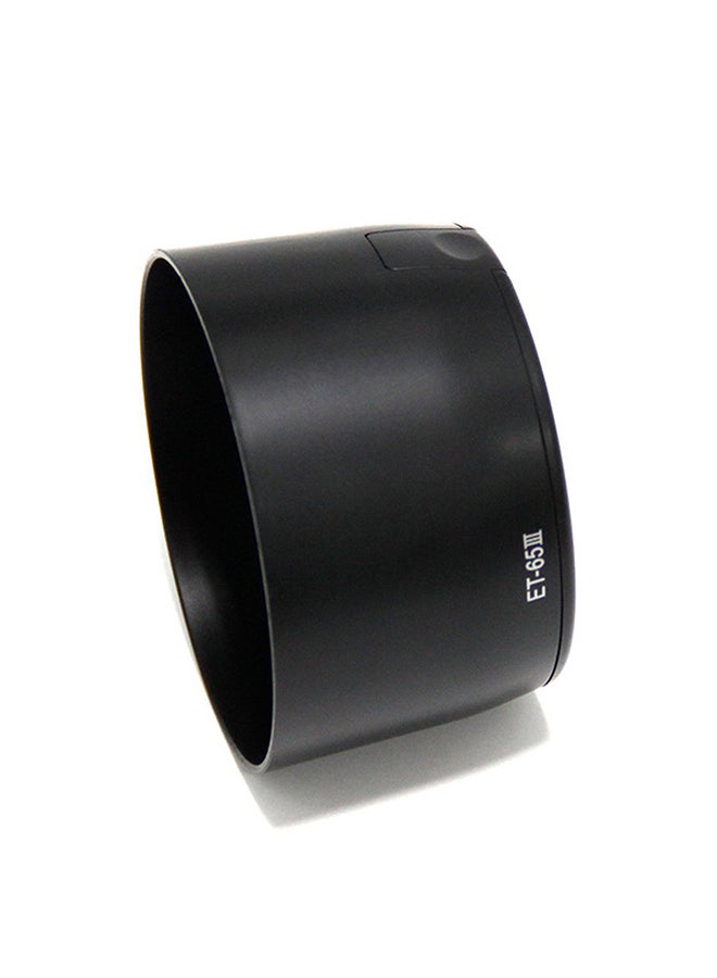 Drum Shape  Lens Hood Mount For Canon ET-65III Black  - Image 4