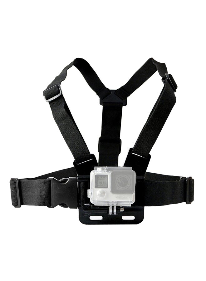 Adjustable Chest Body Strap Mount Harness Belt for Gopro Hero 2/3/3Plus/4/5/6 Black - Image 1
