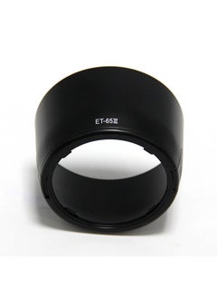 Generic Drum Shape  Lens Hood Mount For Canon ET-65III Black  - Image 5