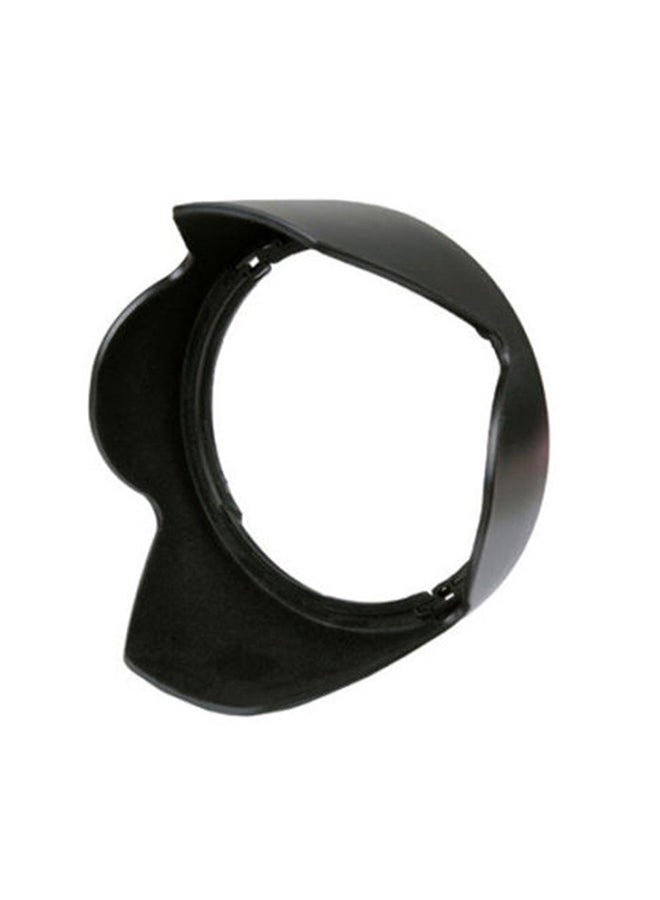 Generic Protective Lotus Lens Hood Mount For Canon EW-78D Black  - Image 2