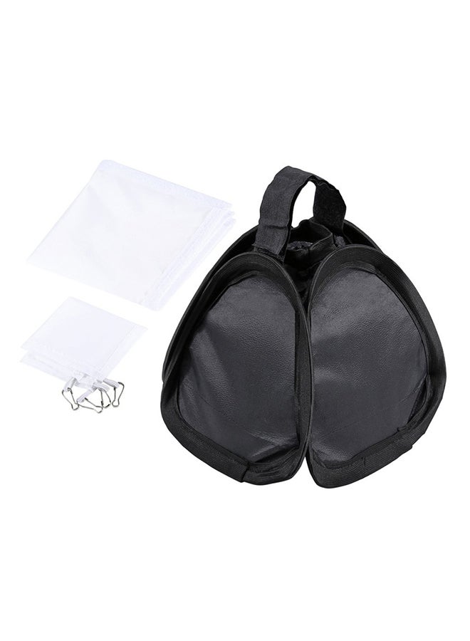 PULUZ Portable Foldable Flash Softbox Black/White - Image 1