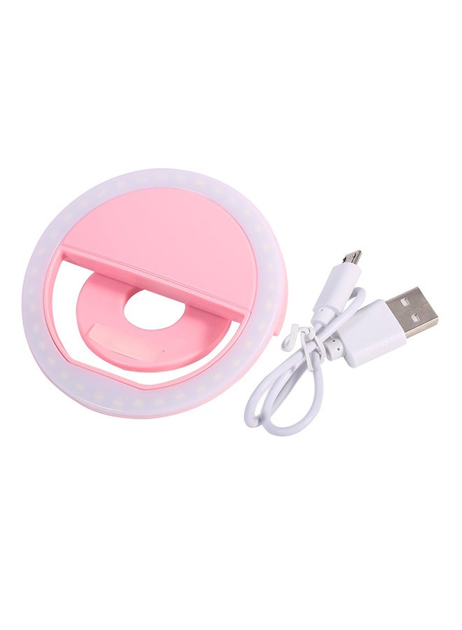 SG-11 Mini Rechargeable Phone LED Selfie Ring Multicolour - Image 1