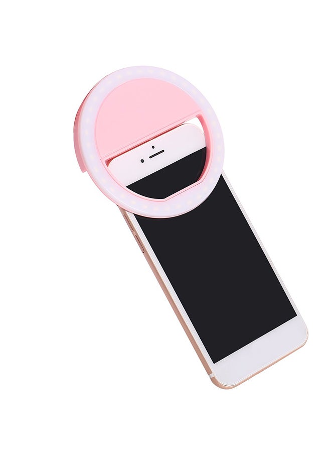 SG-11 Mini Rechargeable Phone LED Selfie Ring Multicolour - Image 3