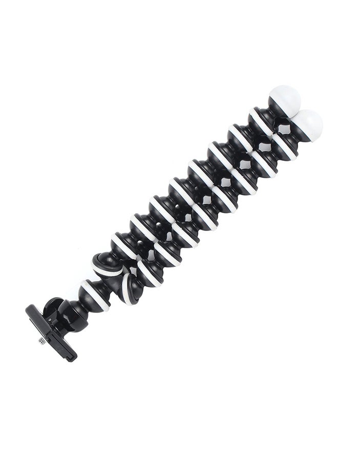 QFT450 Universal Octopus Flexible Tripod Bracket Selfie Stand With Adjustable Holder Black - Image 4