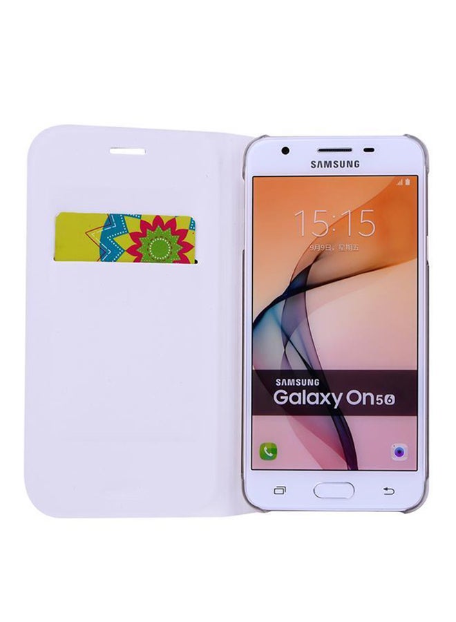 Generic - Full Flip Case Cover For Samsung A5/A5100/A510F White - Image 1