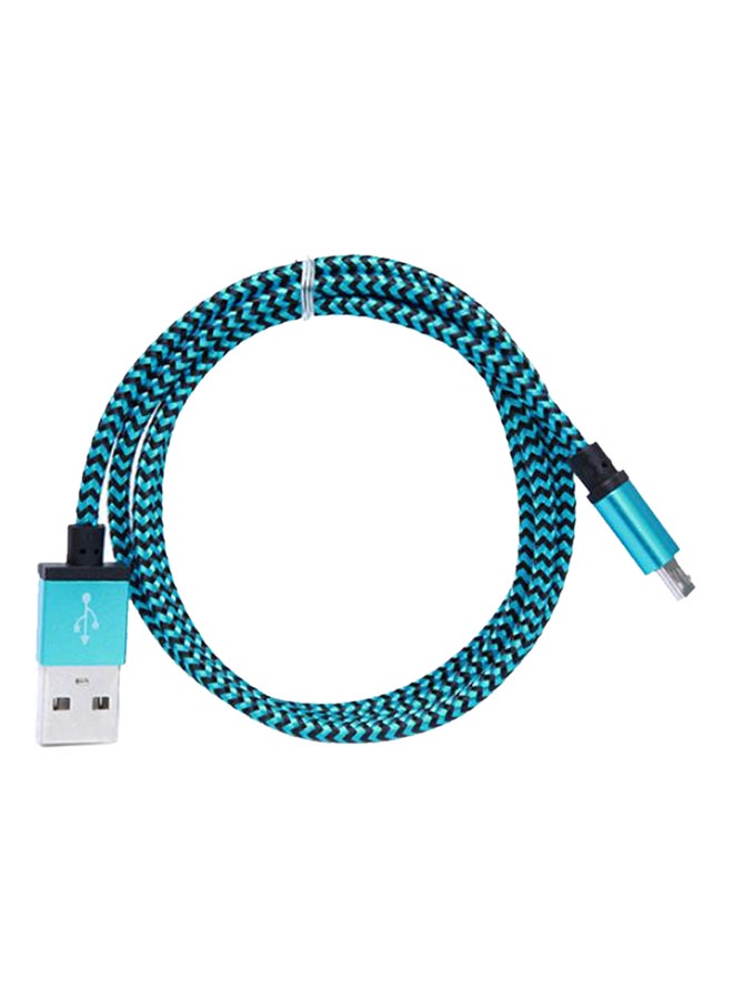 Bluelans Micro USB Data Sync Charger Cable Cord Blue