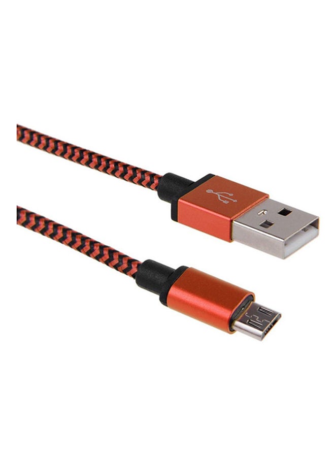 Bluelans Micro USB Data Sync Charging Cable Orange