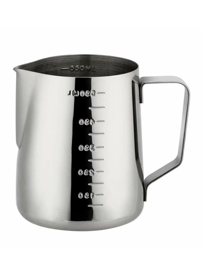 Generic Stainless Steel Milk Frothing Jug Silver 350ml 