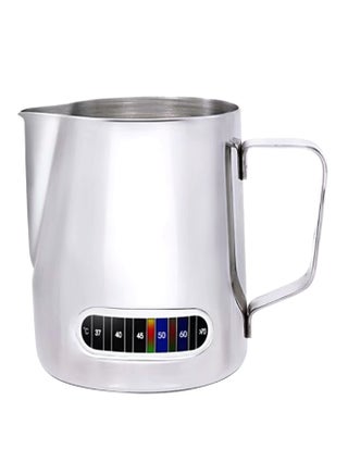 Coffee Milk Frothing Pitcher With Built-In Thermometer Silver 510ml - v1558611038/N26129846A_1