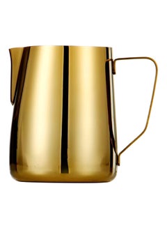Generic Stainless Steel Milk Frothing Jug Gold 300ml 