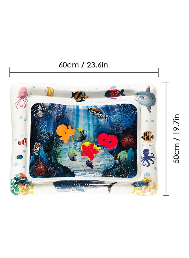 Inflatable Water Mattress Splash Play Mat Tummy Time