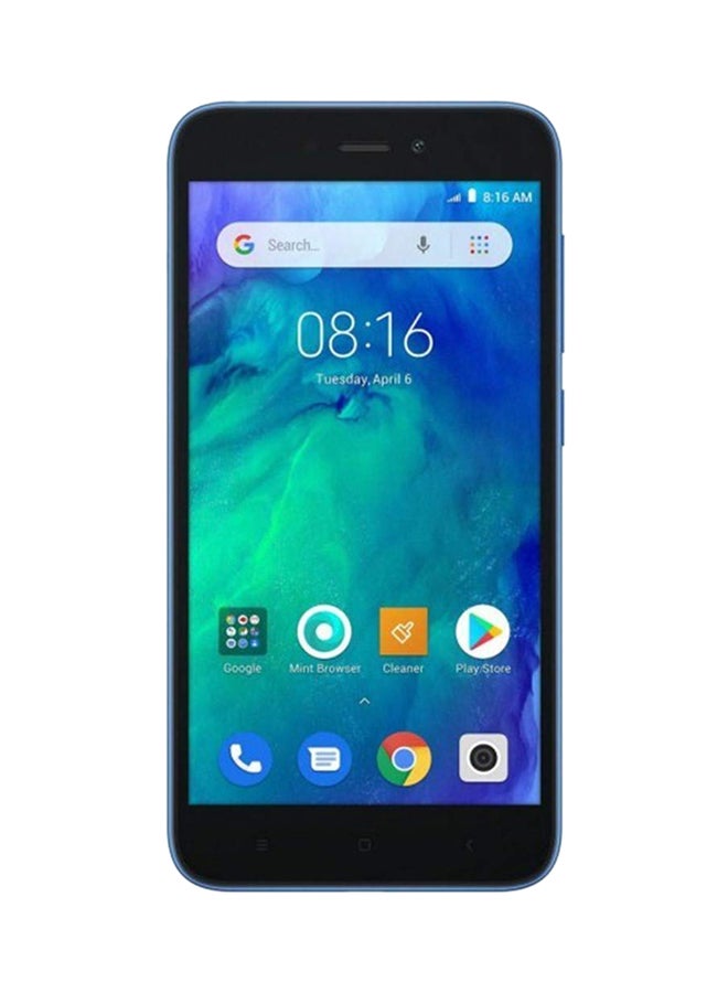 هاتف ريدمي جو بشريحتين أزرق اللون سعة 8 جيجابايت وتقنية 4G LTE