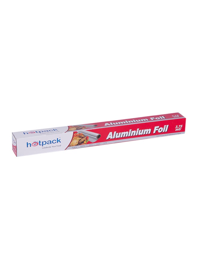 Hotpack Disposable Aluminum Foil Roll - 45 cm X 3.75 Meter - 1 Roll (Af.Hp) 3.75meter