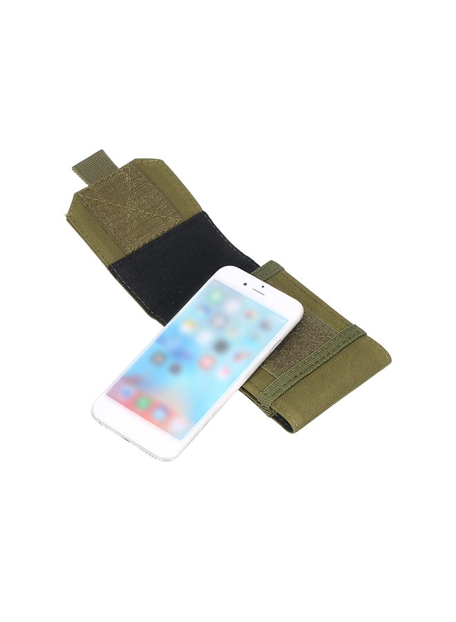 Generic Army Camouflage Bag For Mobile Phone Smartphone Pouch Cover Hoop Loop Belt Case Outdoor Waist Bag Purse Size S-5 Inch 60grams - Image 1