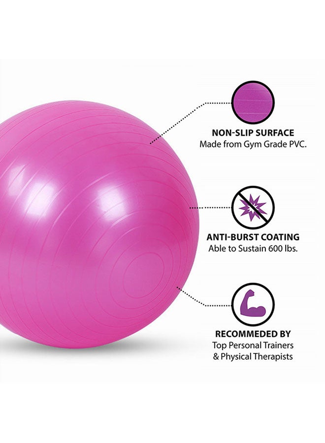 Umiwin Fitness Stability Balance Yoga Exercise Ball 65 cm 65cm - Image 2