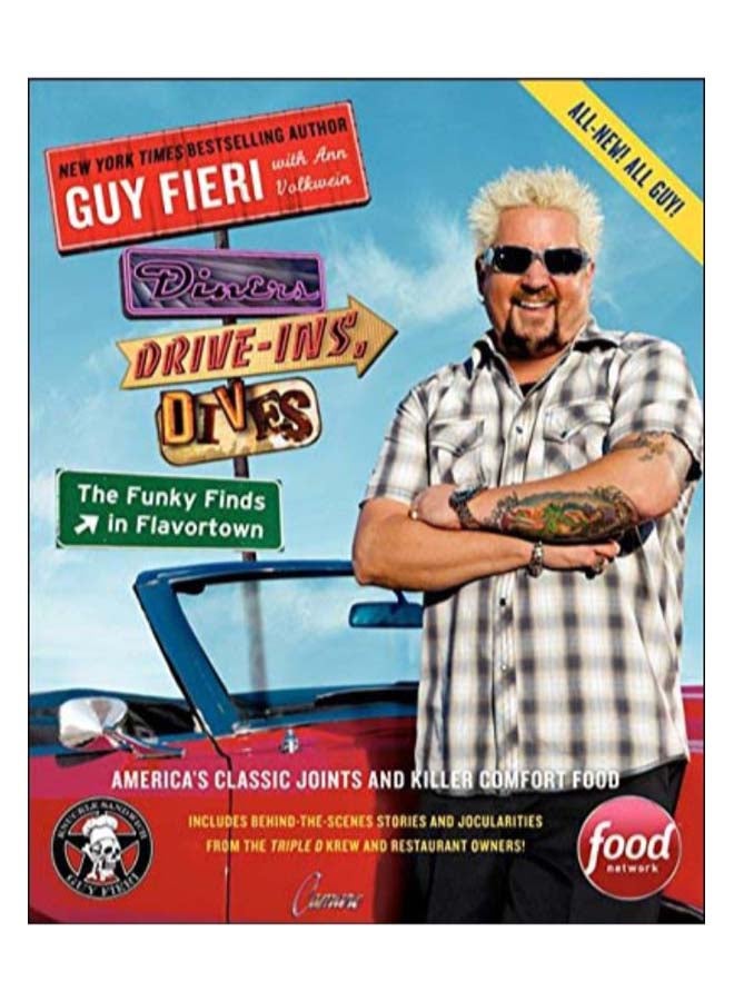 Diners, Drive-Ins, And Dives Paperback English by Guy Fieri - 41408 
