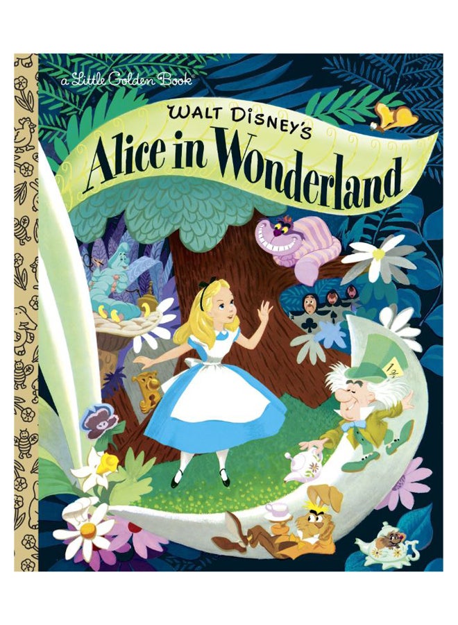 Walt Disney'S Alice In Wonderland Hardcover English by Random House Disney - 40183 