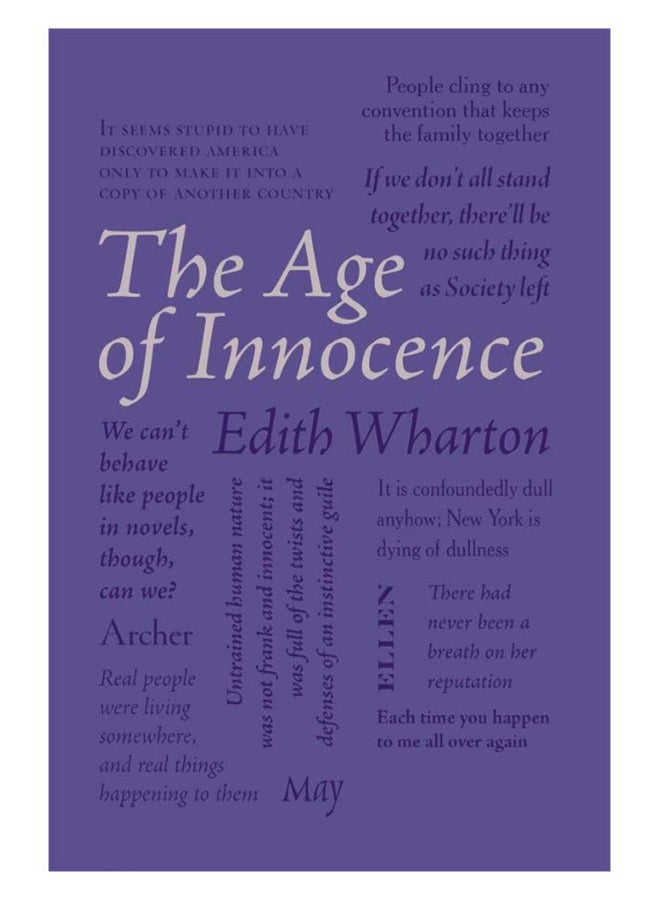 رواية عصر البراءة "The Age Of Innocence" غلاف مرن الإنجليزية - 41788