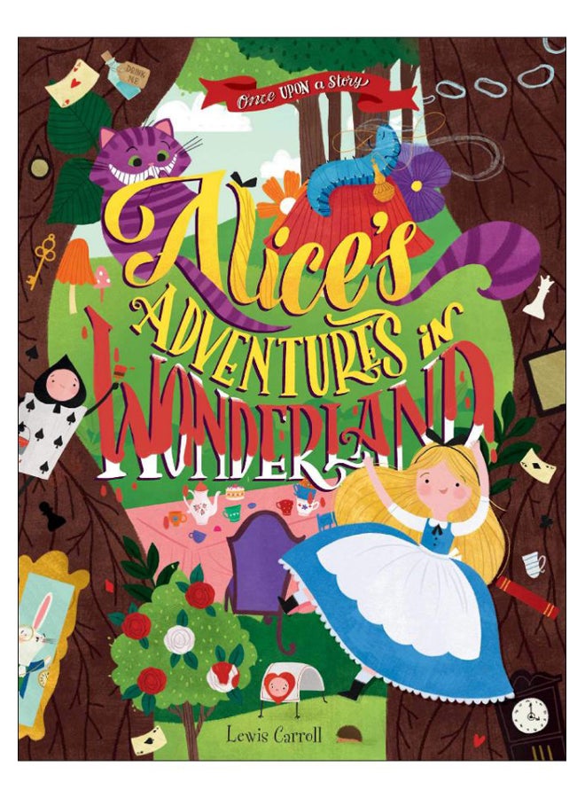 Once Upon A Story Hardcover English by Carroll, Lewis - 44091