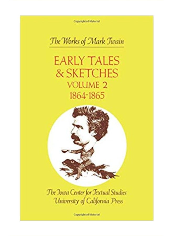 Early Tales & Sketches, Vol. 2: 1864 -1865 hardcover english - 1 July 1992