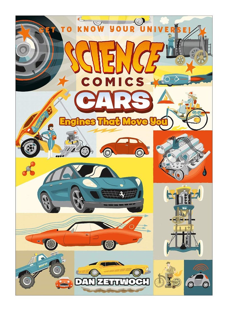 Science Comics Cars Paperback English by Dan Zettwoch - 28-May-19