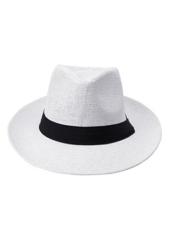 Generic Panama Straw Hat White  - Image 2
