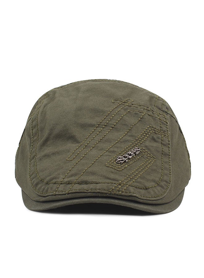 Casquette Cabbie Cap Dark Green - Image 3