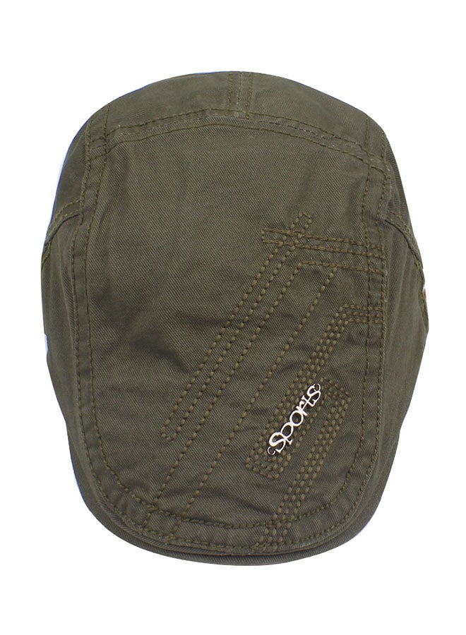 Casquette Cabbie Cap Dark Green - Image 2