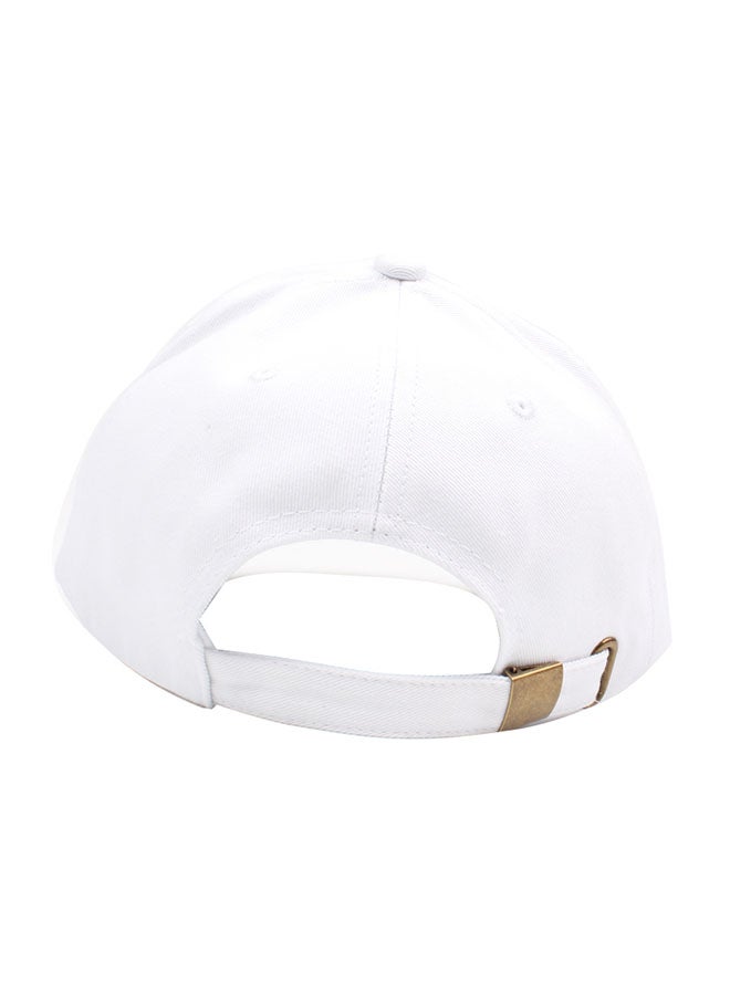 Baseball Cap White - Image 3