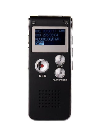 مشغّل موسيقى MP3 رقمي بمنفذ USB ومسجّل صوت WDD51207282_H أسود/ أبيض - v1558680430/N26052841A_1