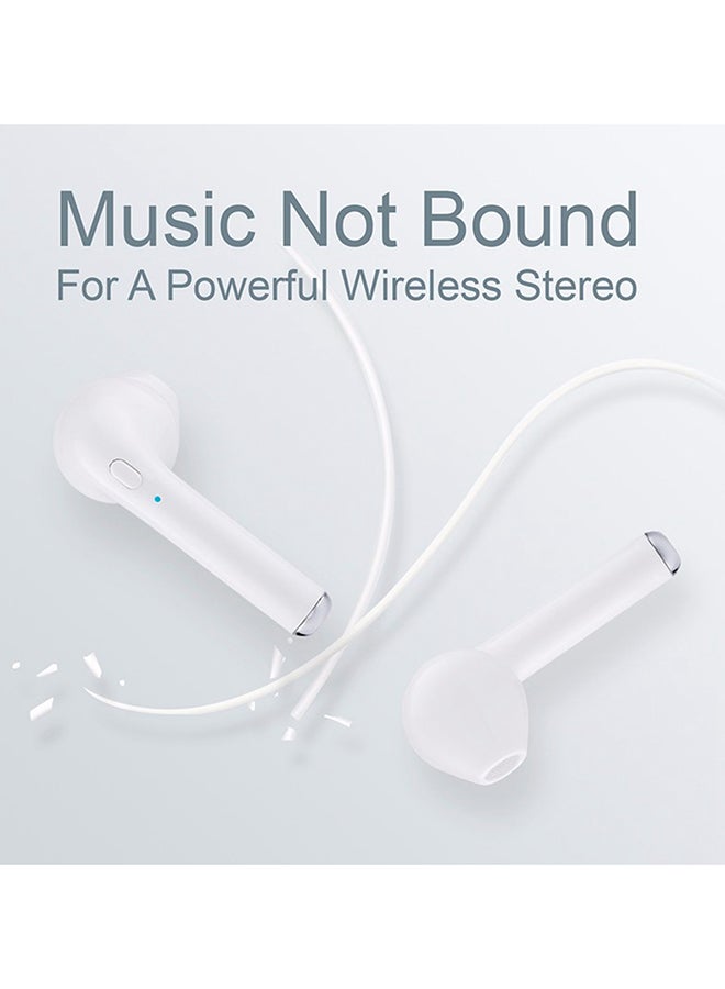 Generic - Bluetooth Wireless In-Ear Earbud With Charging Box White - Image 1