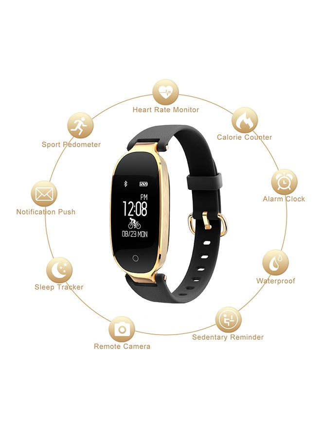 Generic - Smart Bracelet Fitness Heart Rate Monitor S3 Black - Image 1