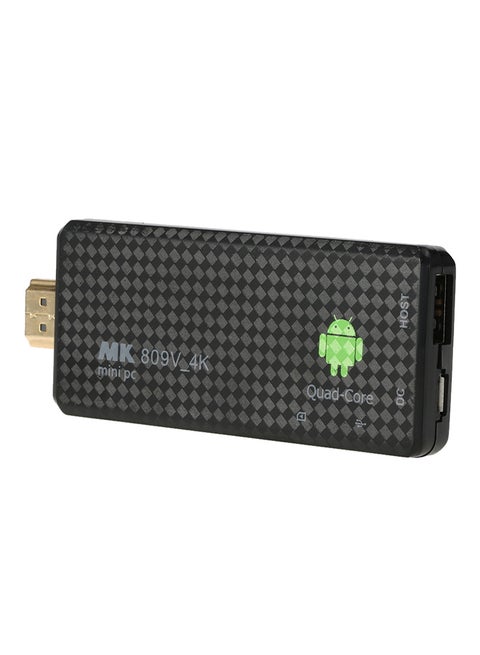 Android TV Dongle Mini PC Miracast WiFi Smart Media Player V2491 Black