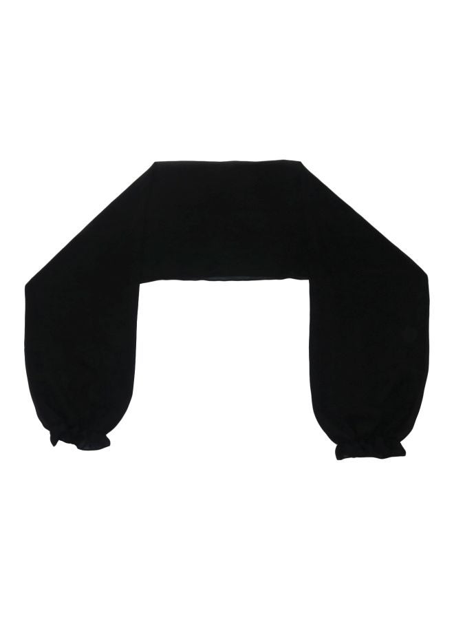Sharpdo Long Sleeve Blouse Black  - Image 1