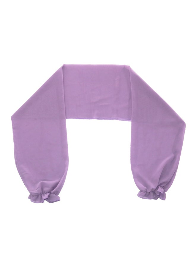 Sharpdo Long Sleeve Blouse Light Purple  - Image 5