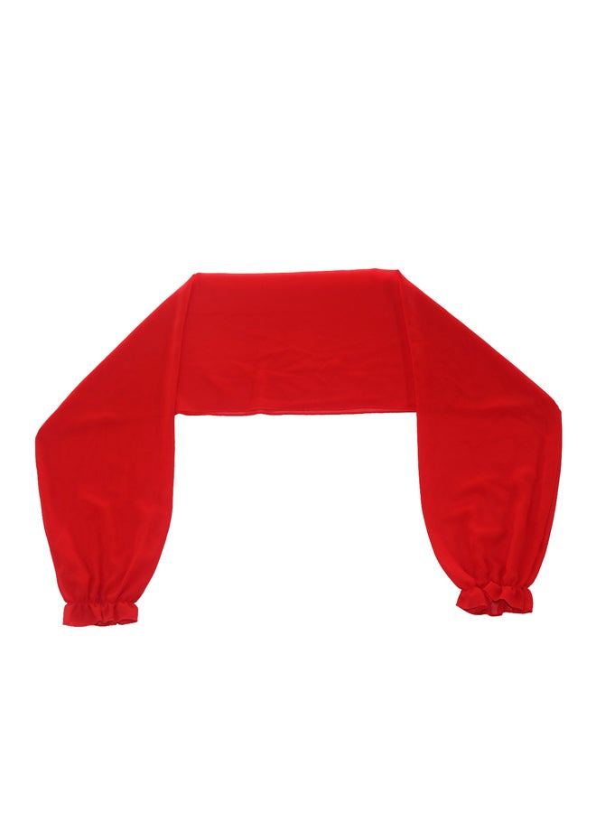Sharpdo Long Sleeve Blouse Red  - Image 5