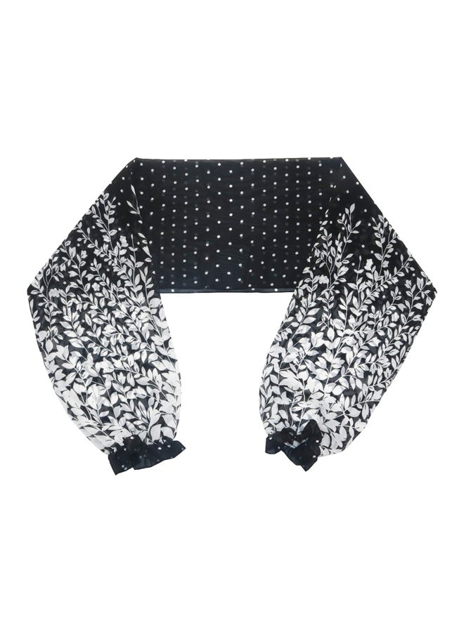 Sharpdo Long Sleeve Blouse Black/White  - Image 5