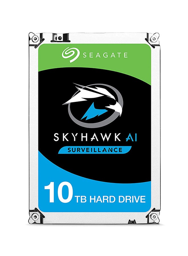 Seagate SkyHawk AI ST10000VE0004 10TB SATA 6.0GB/s 256MB Hard Drive Black