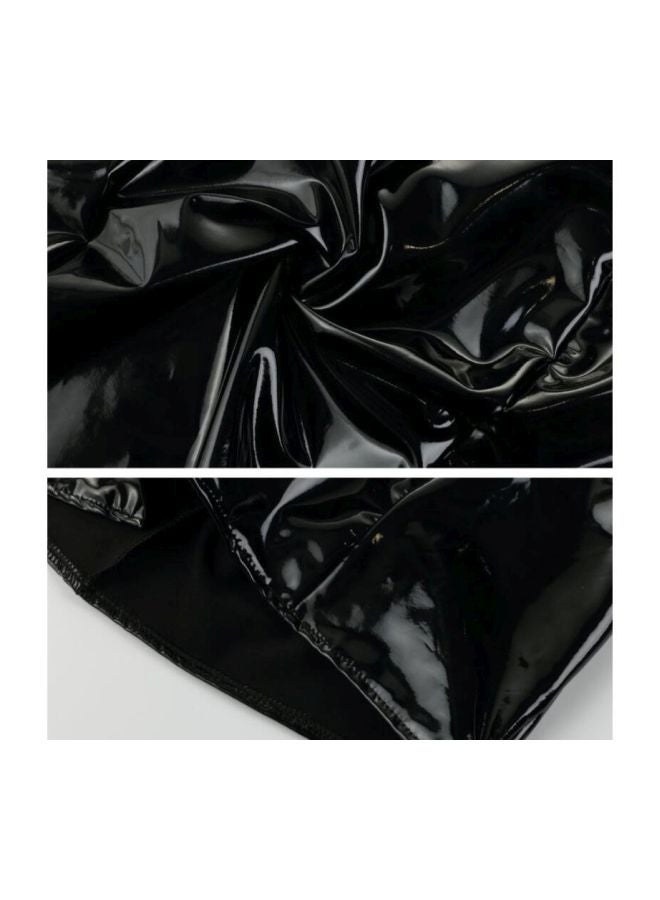 Sharpdo - Sleeveless Mini Dress Black - Image 1