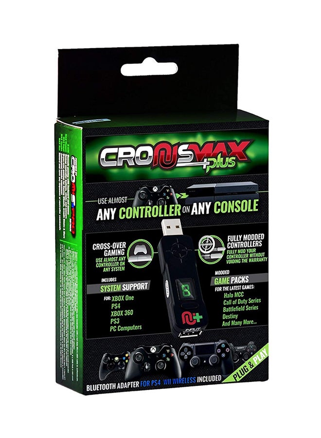 CronusMax - Crossover Gaming Adapter For PS4/PS3/Xbox One/Xbox 360/Windows PC Black - Image 1