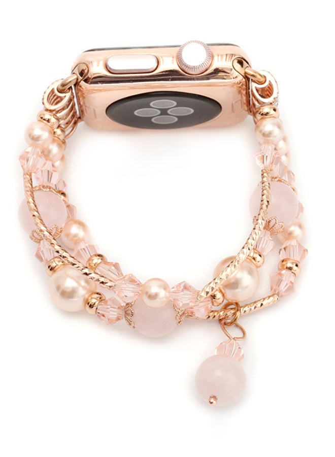 آيسانك سوار بديل لساعة أبل 3/4/5 وردي - Image 1